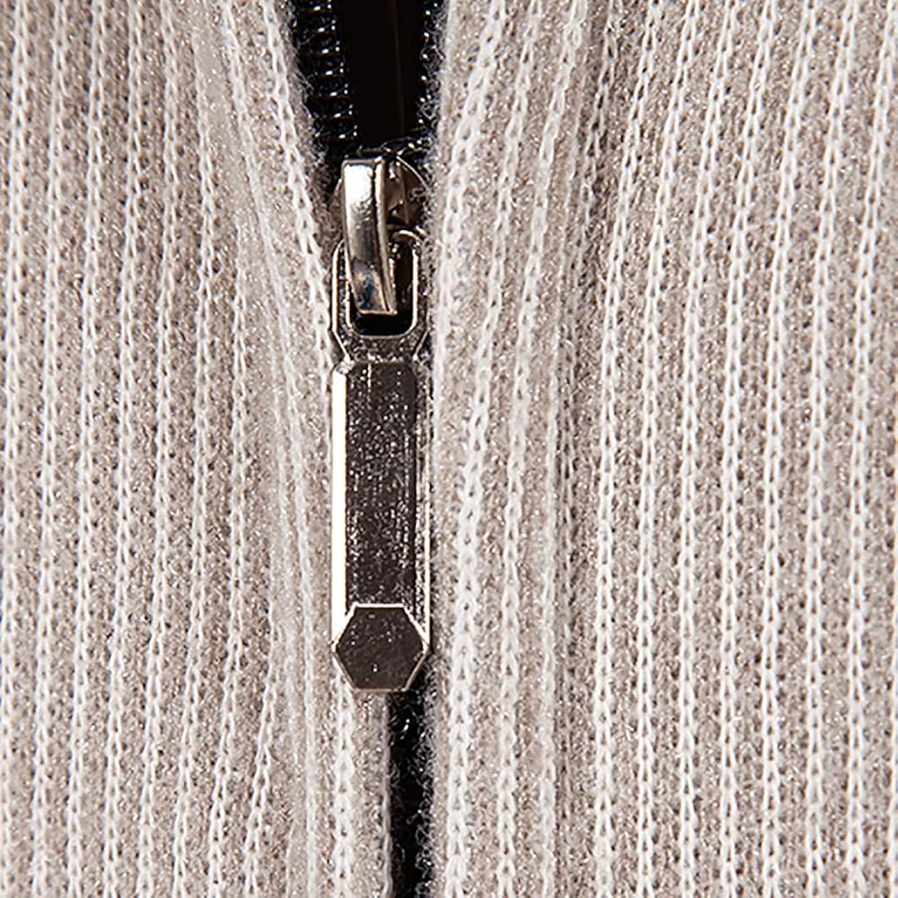 Amazon.com: Mens Full Zip Cardigan Sweaters Unisex Relax Fit